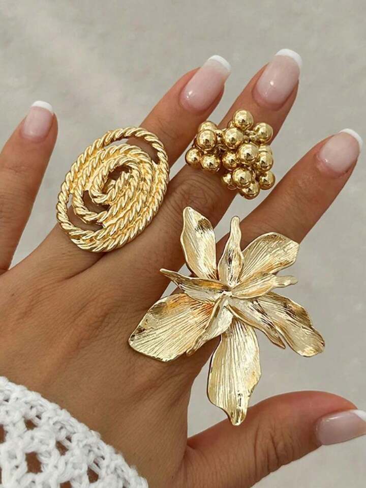 3 Piece Ring Set